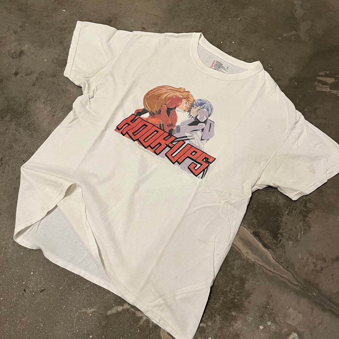 HOOK-UPS エヴァンゲリオン Tシャツ　古着