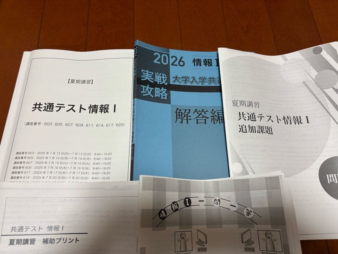 鉄緑会 2025年度 高3夏期講習情報 I 教材セット