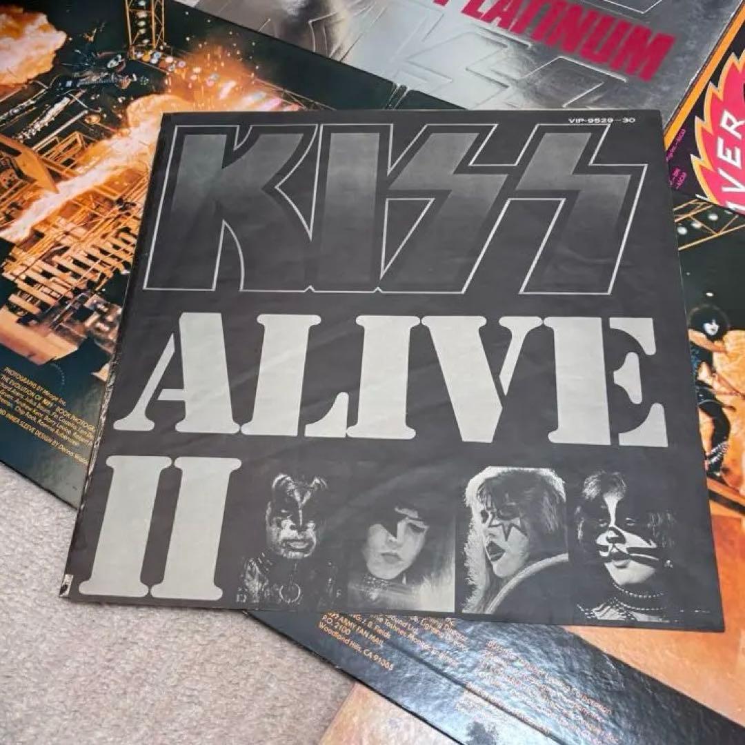 KISS レコード　5セット