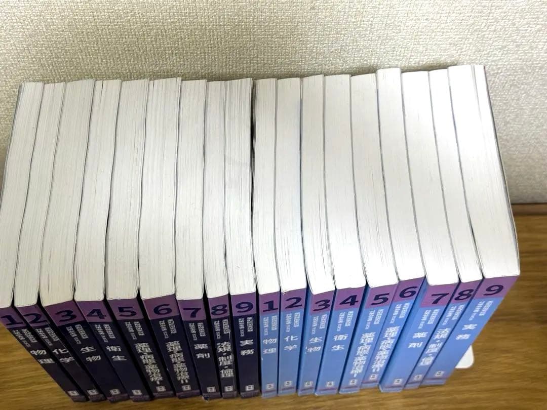 第110回薬剤師国家試験対策 青本 青問 1〜 9巻(全巻)セット カバー付き