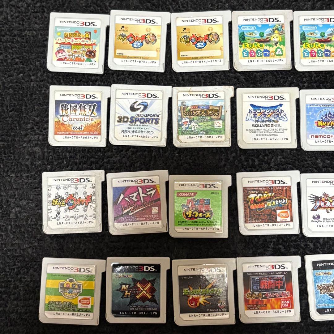 Y*)様 ニンテンドー3DS DS ソフトのみ まとめ売り 55本