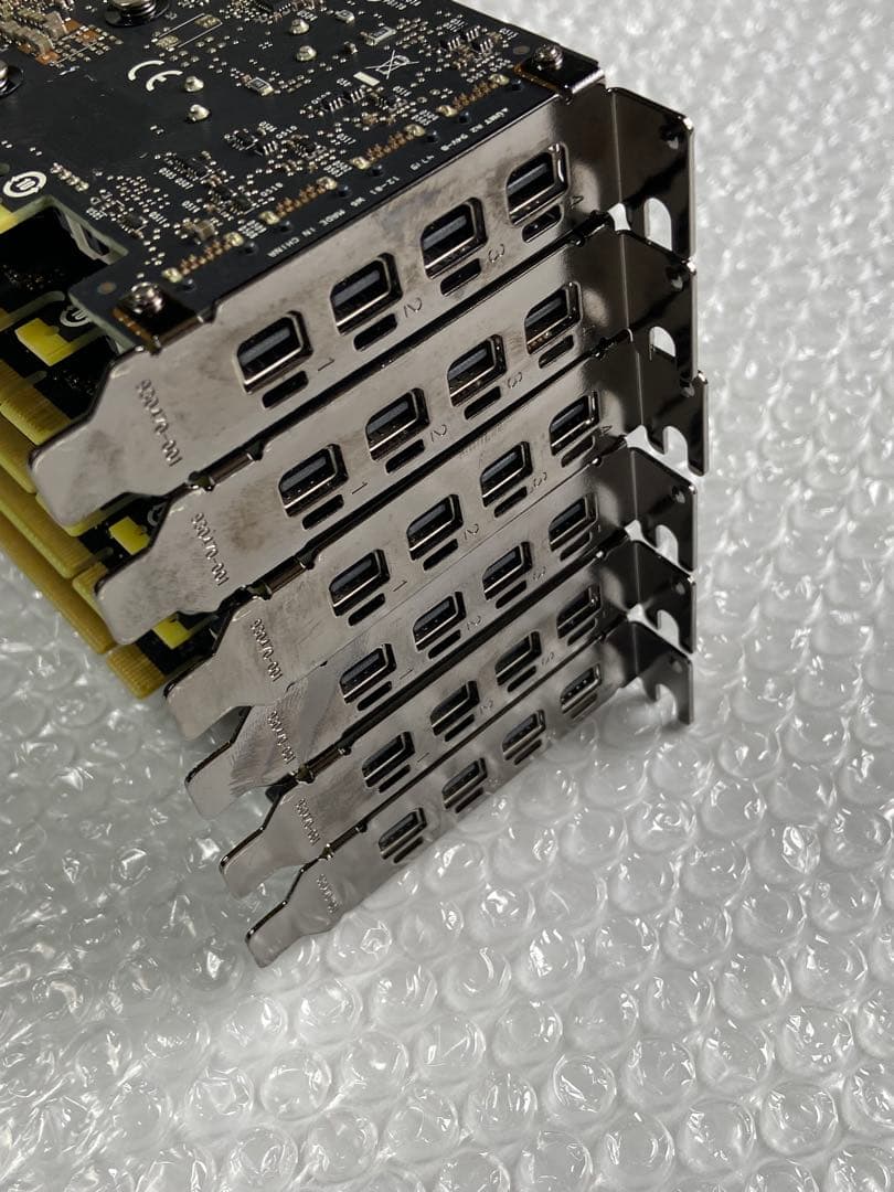 グラボ nVIDIA QUADRO P1000 6個 ジャンク