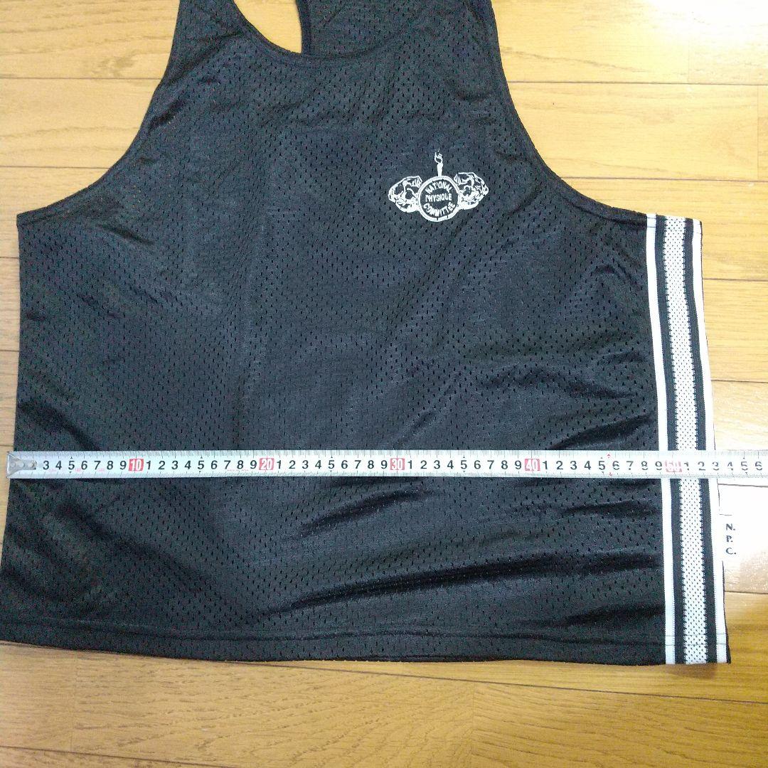 NPC ボディビル タンクトップ 黒XLサイズ90年代新品未使用 ゴールドジム