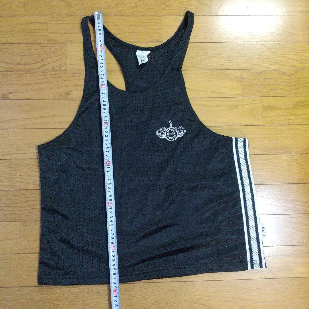 NPC ボディビル タンクトップ 黒XLサイズ90年代新品未使用 ゴールドジム