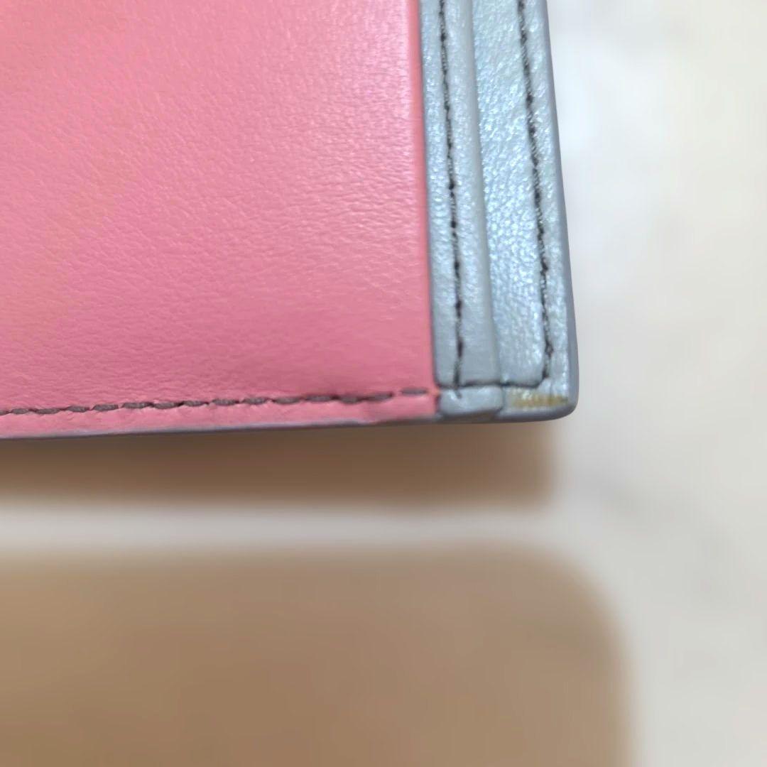 miu miu ハート柄 二つ折り財布 ピンク