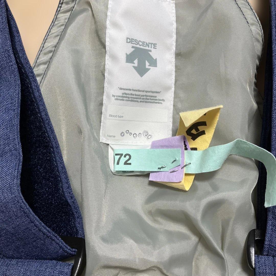 DESCENTE スキーウェア　140 水色　ネイビー