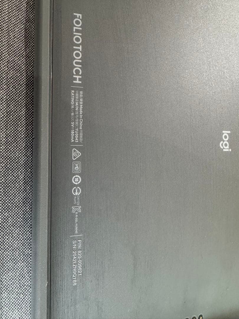 iPad AIR「Folio Touch」　iK1094B
