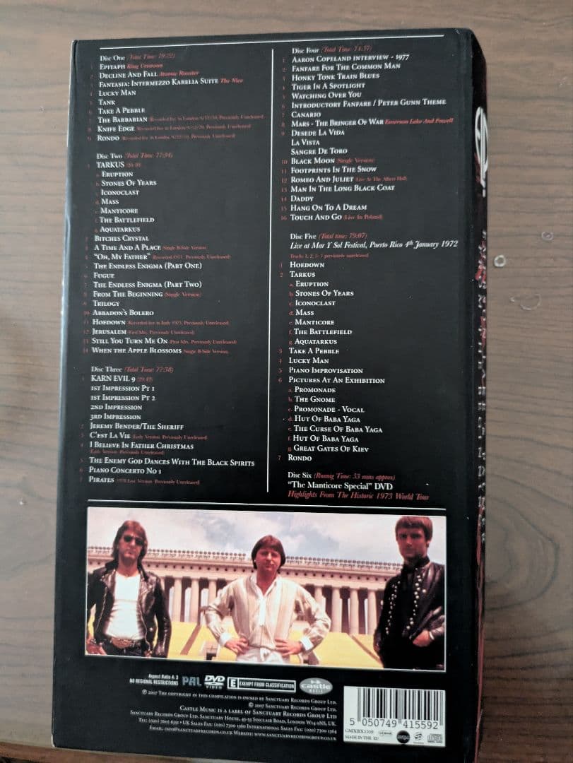 洋楽 EMERSON LAKE & PALMER FROM THE BEGINNING
