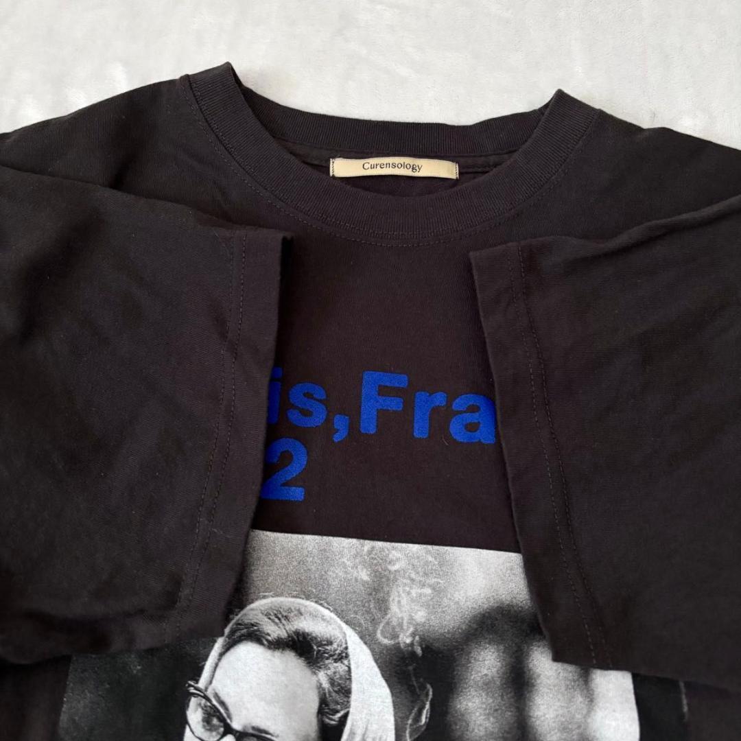 Curensology LIFE PICTURE SLTシャツ（ヨコ）　ブラック