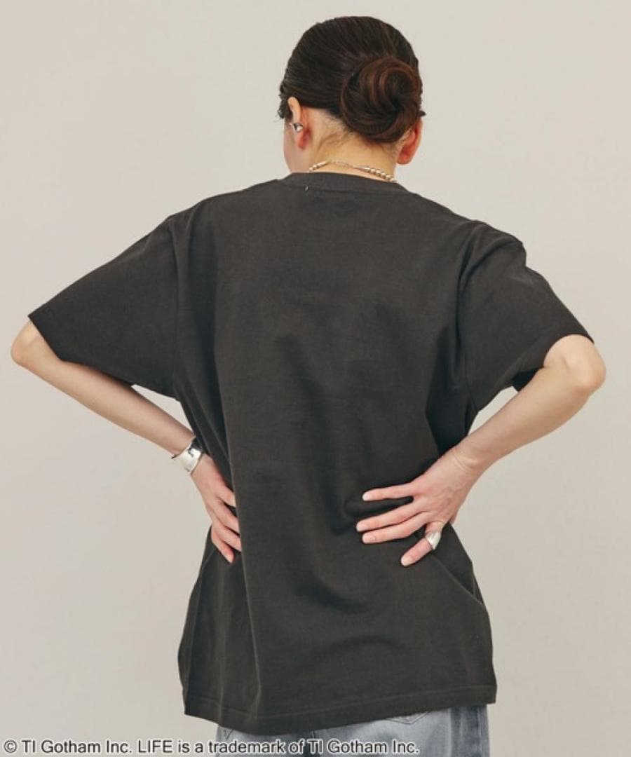 Curensology LIFE PICTURE SLTシャツ（ヨコ）　ブラック