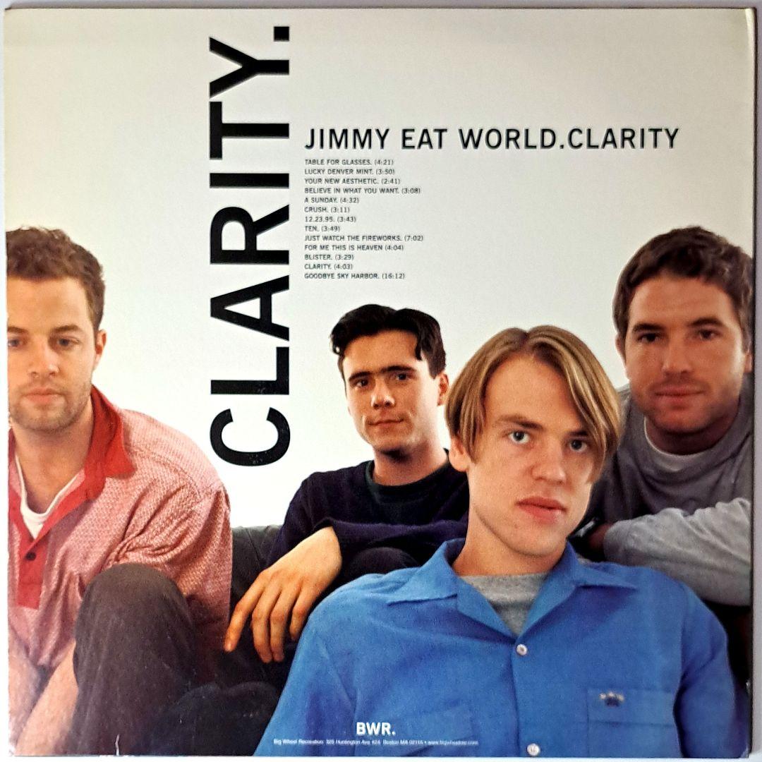 Jimmy Eat World　Clarity　レコード　2LP　BLACK
