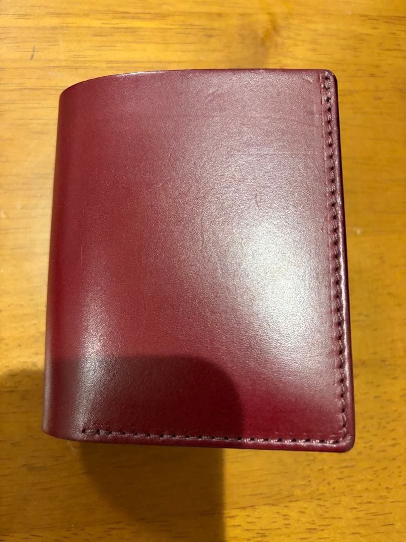 【LONA】 smart mini wallet ワイン