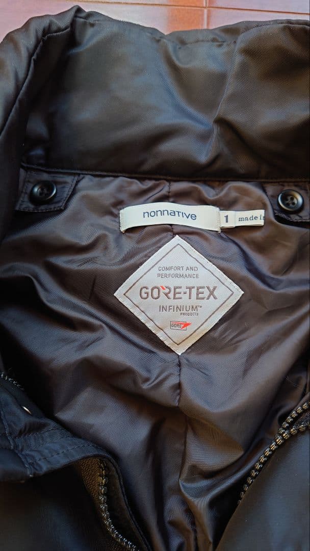 ジャケット・アウター nonnative SOLDIER COAT NYLON GORE-TEX