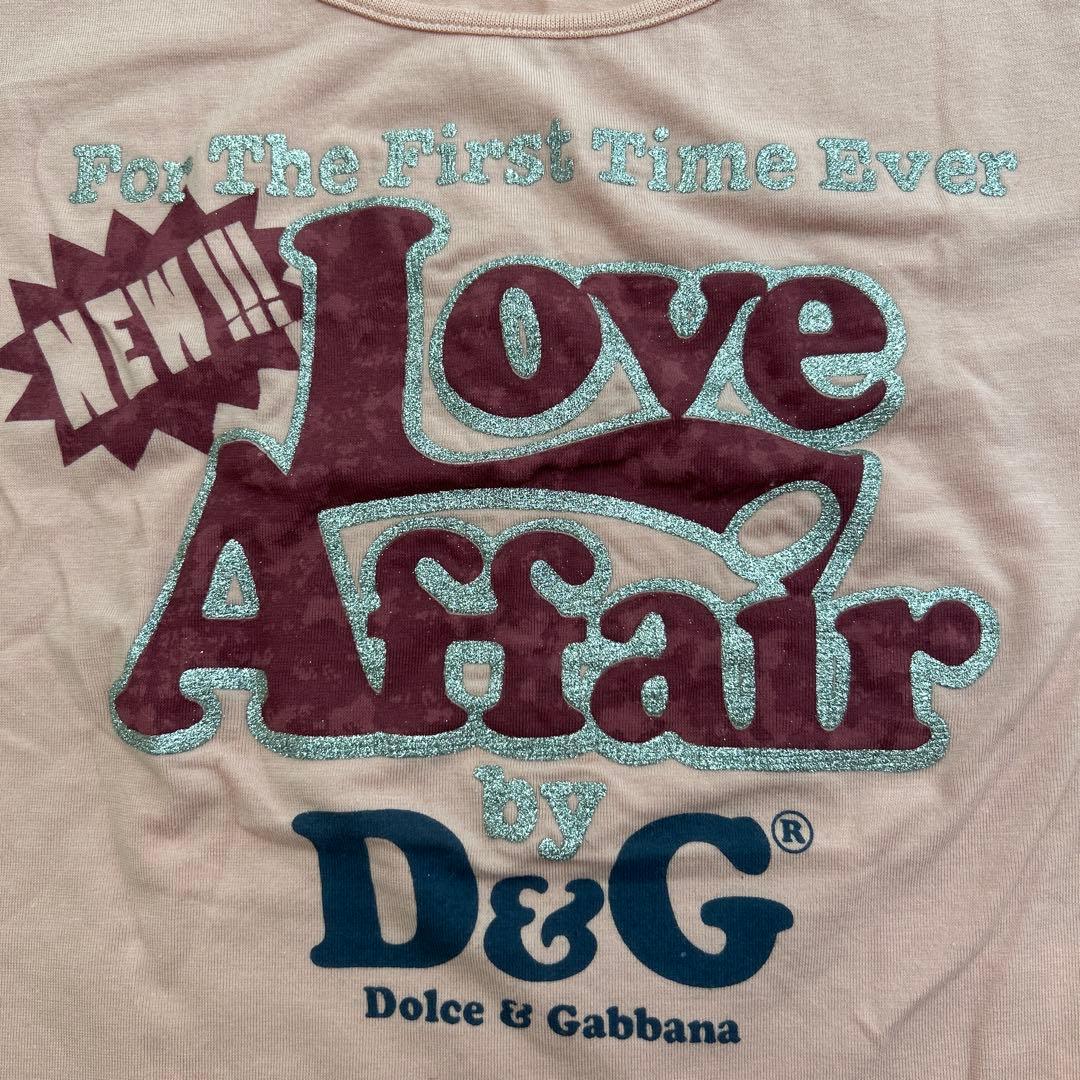 D&G タンクトップ　S ピンク