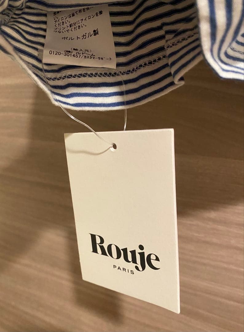 【未使用タグ付き】Rouje × IENA Tシャツ 【ルージュ×イエナ】