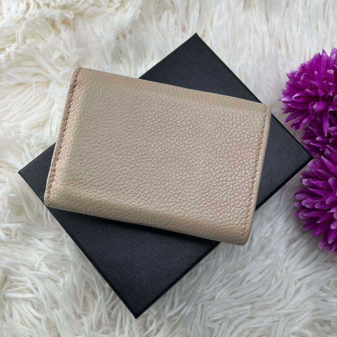 極美品✨SAINT LAURENT オリガミ タイニー 折り財布 カサンドラ