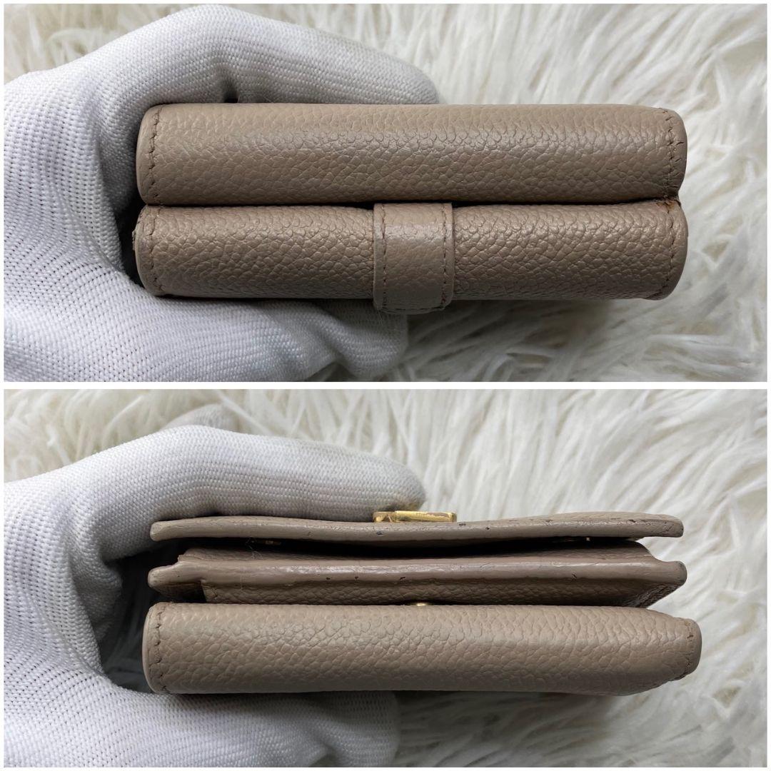 極美品✨SAINT LAURENT オリガミ タイニー 折り財布 カサンドラ
