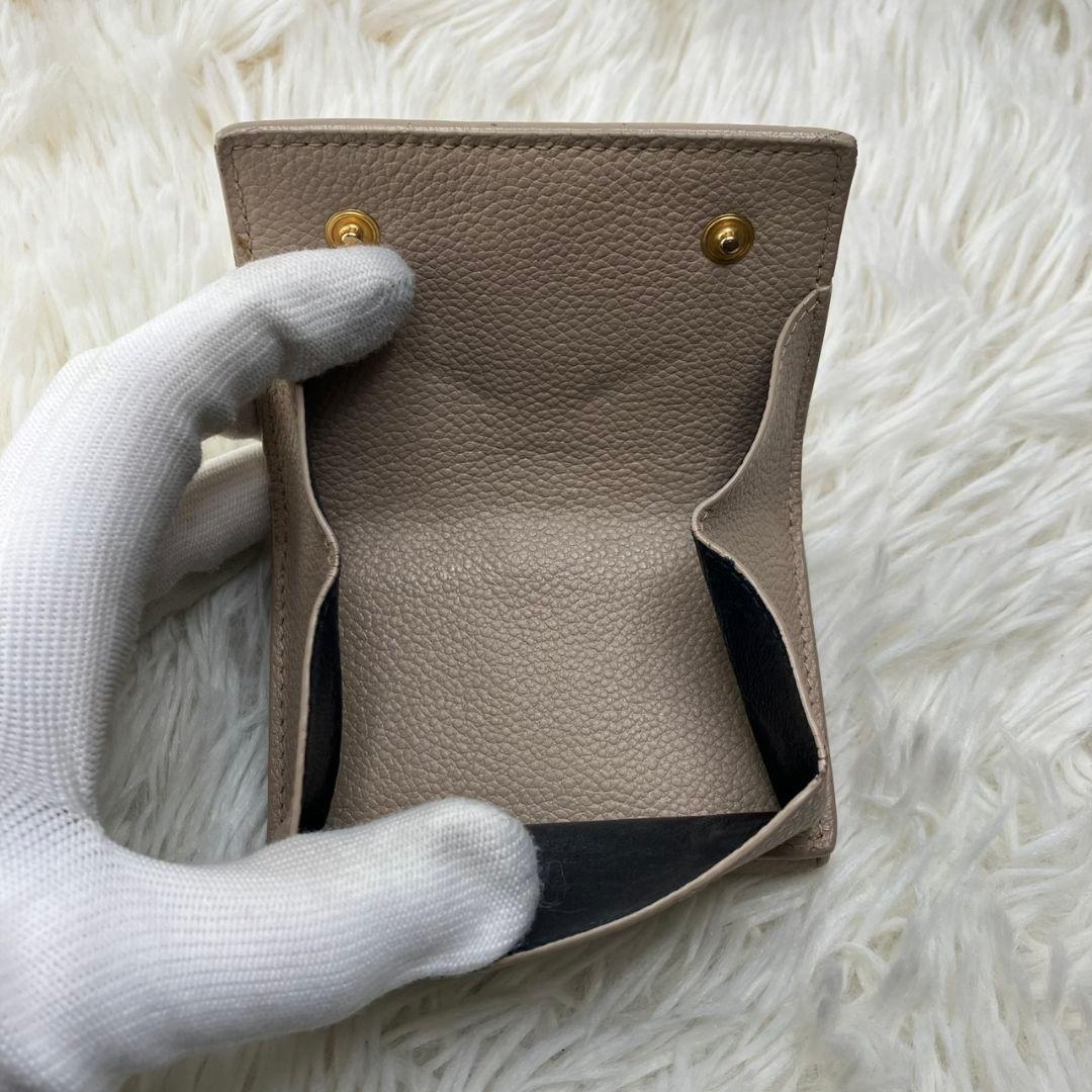 極美品✨SAINT LAURENT オリガミ タイニー 折り財布 カサンドラ
