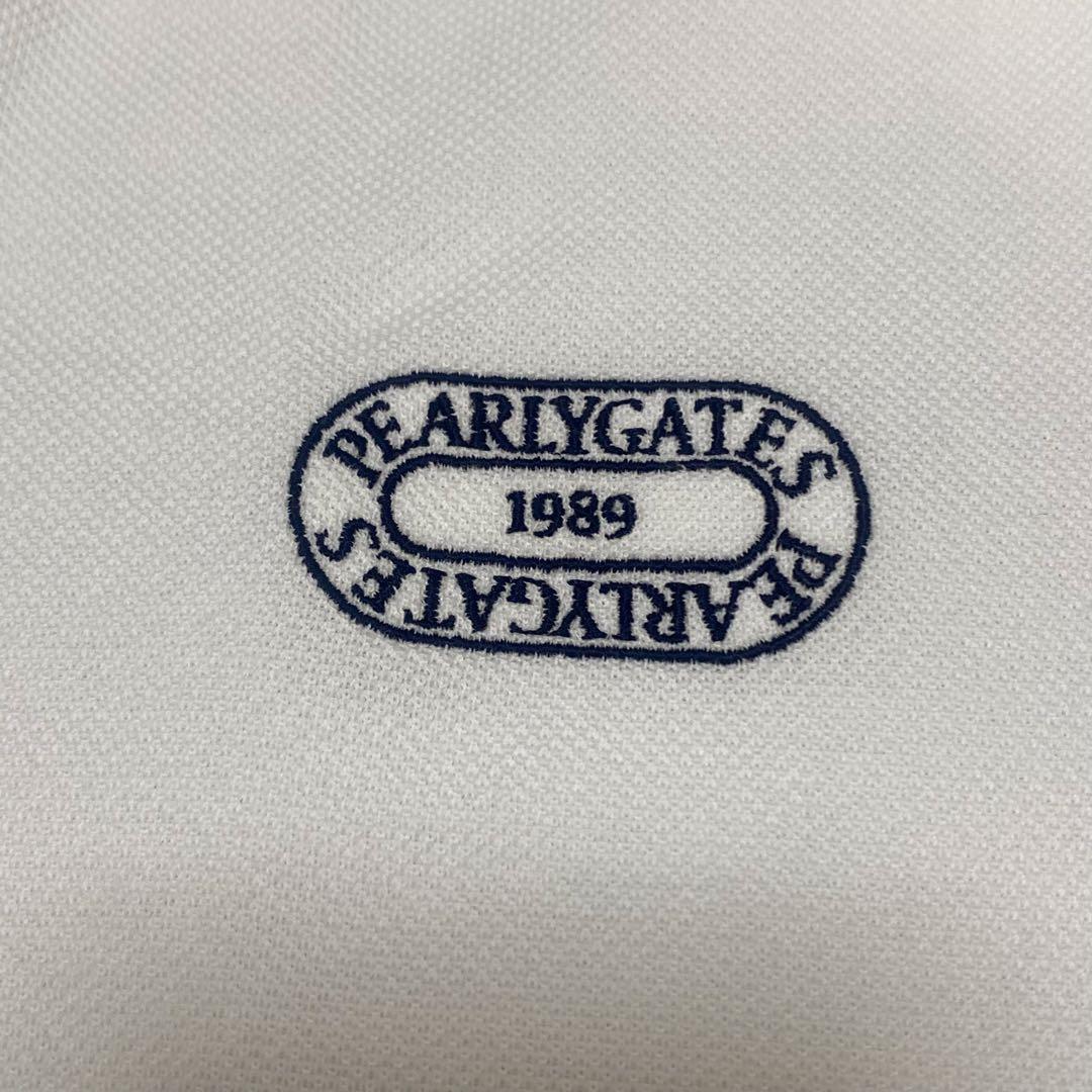 新品 PEARLY GATES ポロシャツ　サンバイザー　セット　白　サイズ4