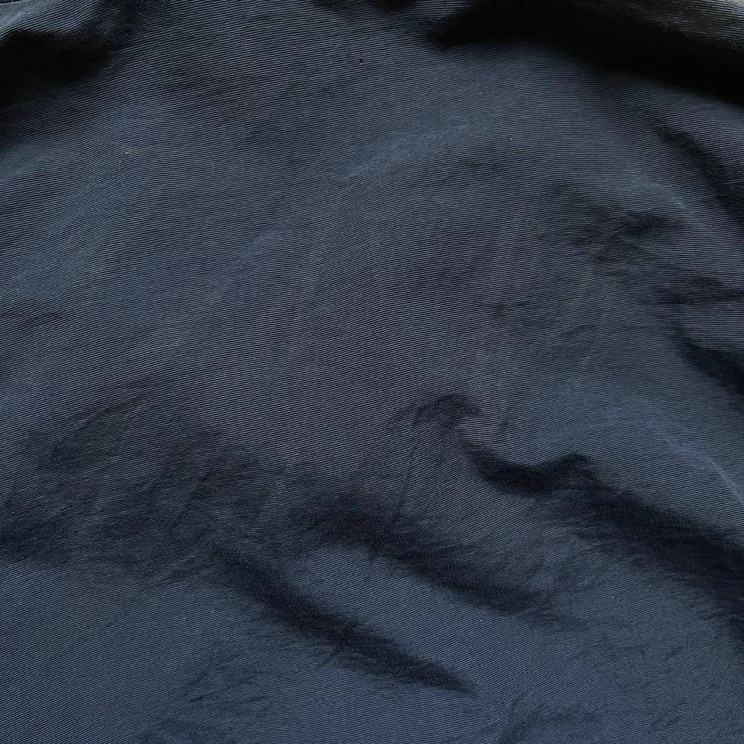 【90s】adidasコットンジャケット　トレフォイルロゴ　ドローコード