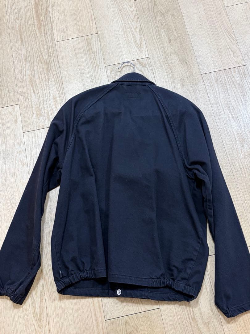 ジャケット・アウター Supreme Snap Front Twill Jacket BLACK