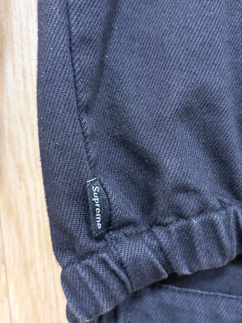 ジャケット・アウター Supreme Snap Front Twill Jacket BLACK