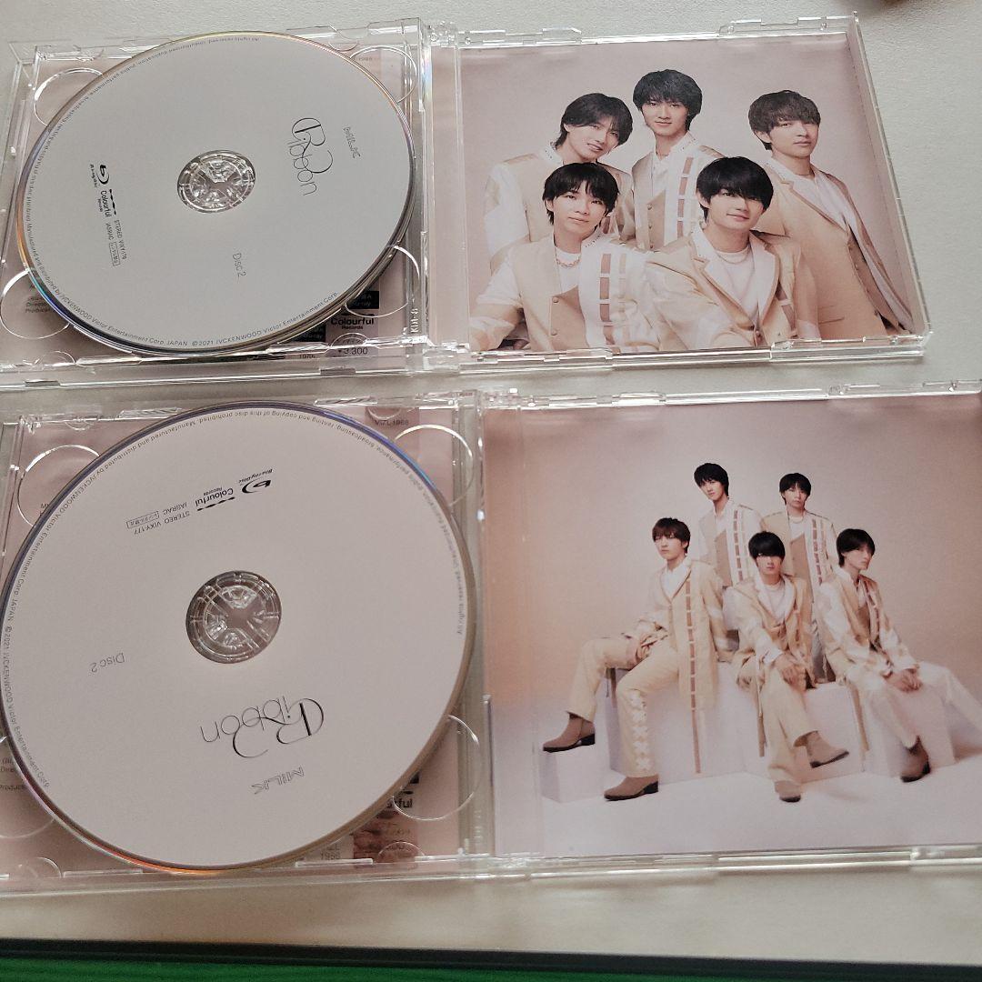 m!lk M!LK ribbon 初回限定盤A 初回限定盤B CD