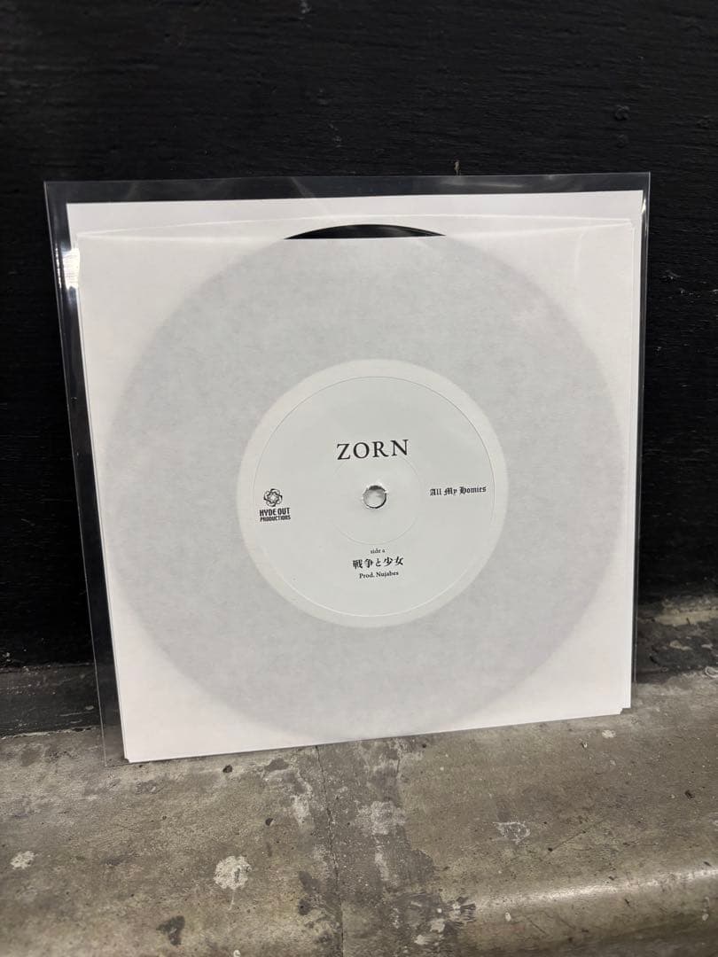ZORN 戦争と少女 レコード　武道館　限定品