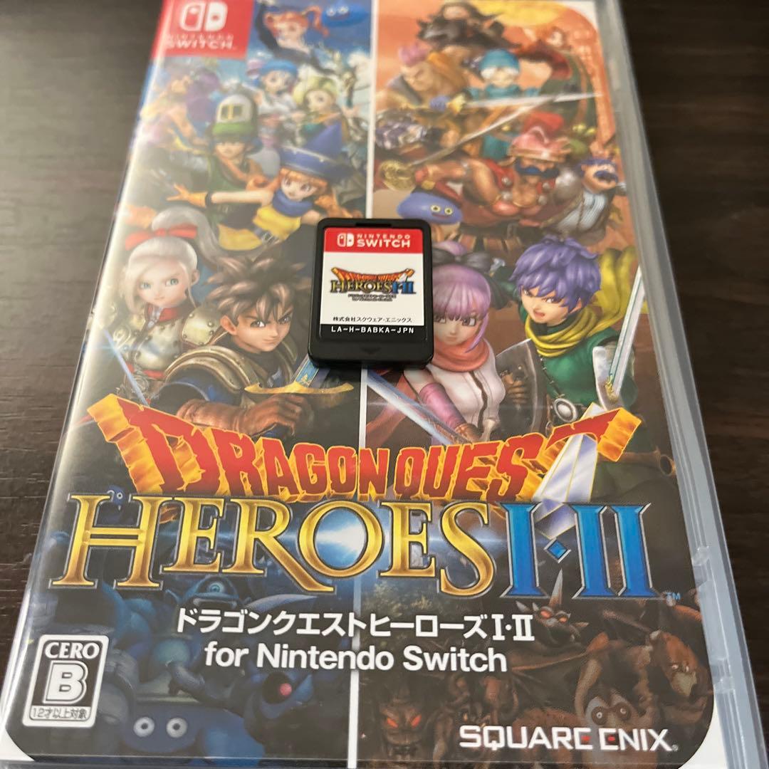 任天堂Switchソフト　ドラゴンクエストヒーローズⅠ Ⅱ