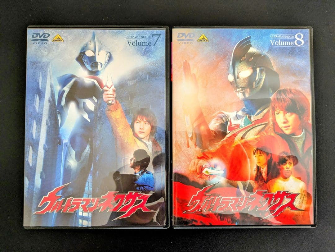 美品 ウルトラマンネクサス DVD 全10巻セット