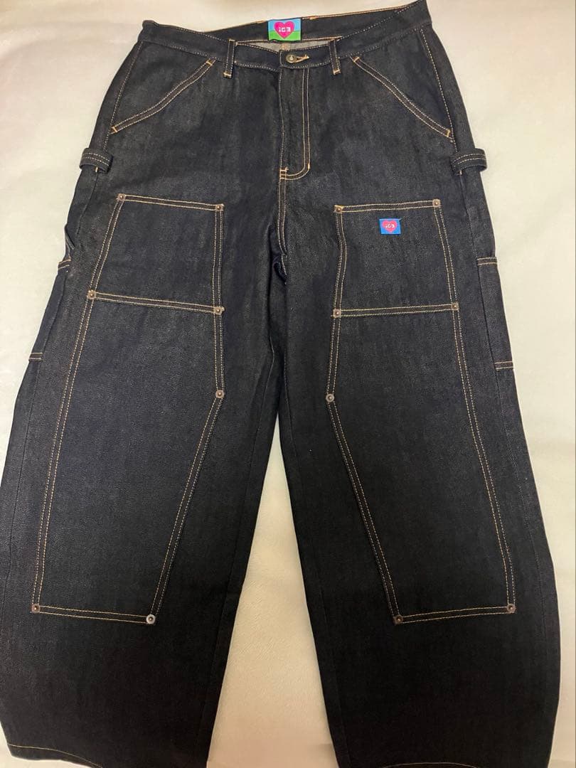 パンツ igusa NEKO CARPENTER DENIM PANTS