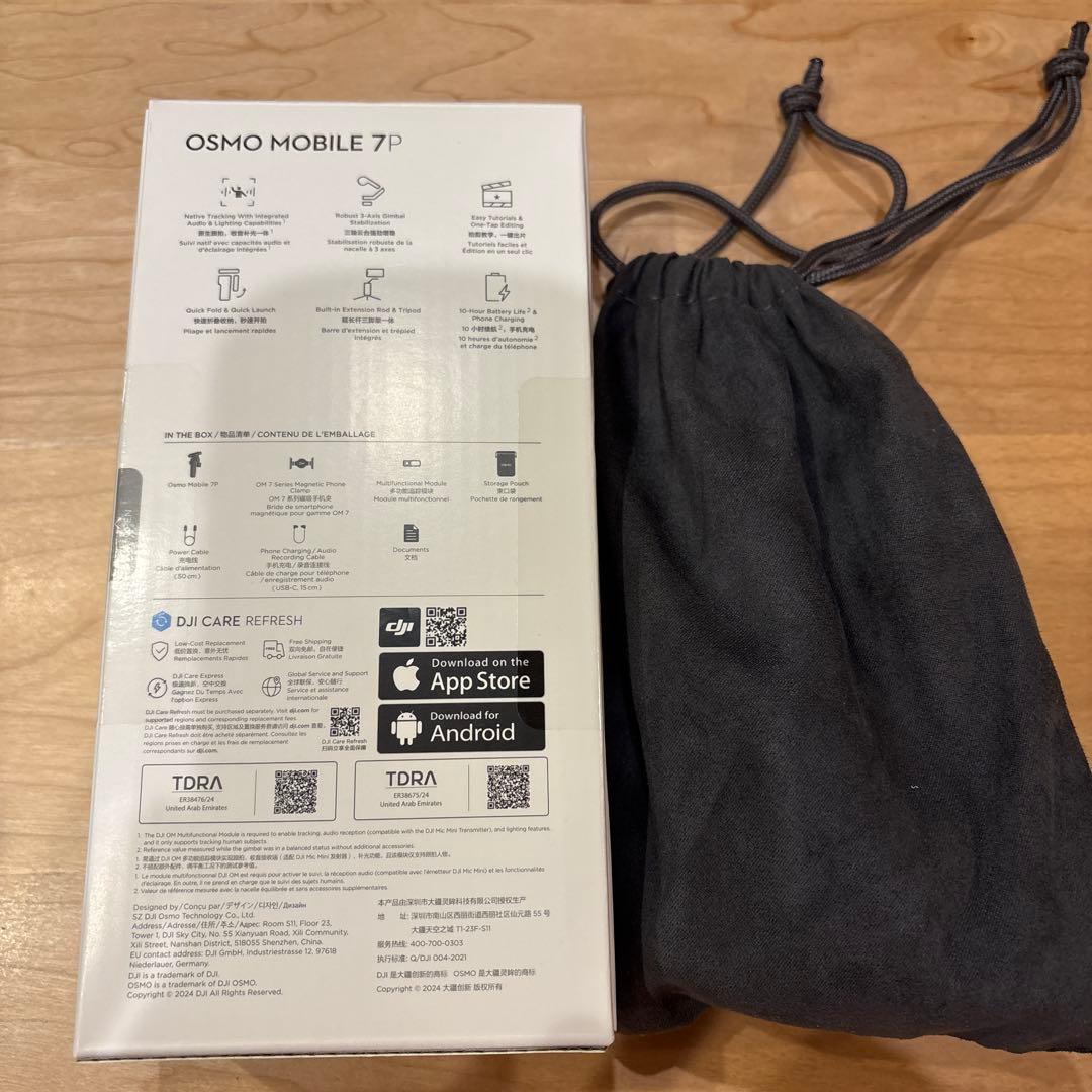 ご購入待ち！DJI Osmo Mobile 7P スタビライザー