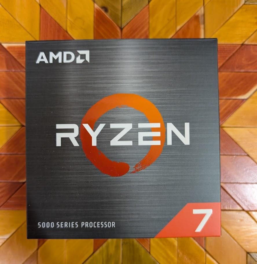 AMD RYZEN 7 5700x 元箱付き