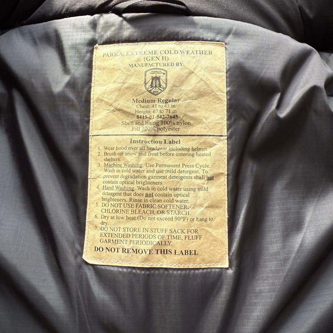 DoddBAF社製 LEVEL7 TYPE2 MONSTER PARKA