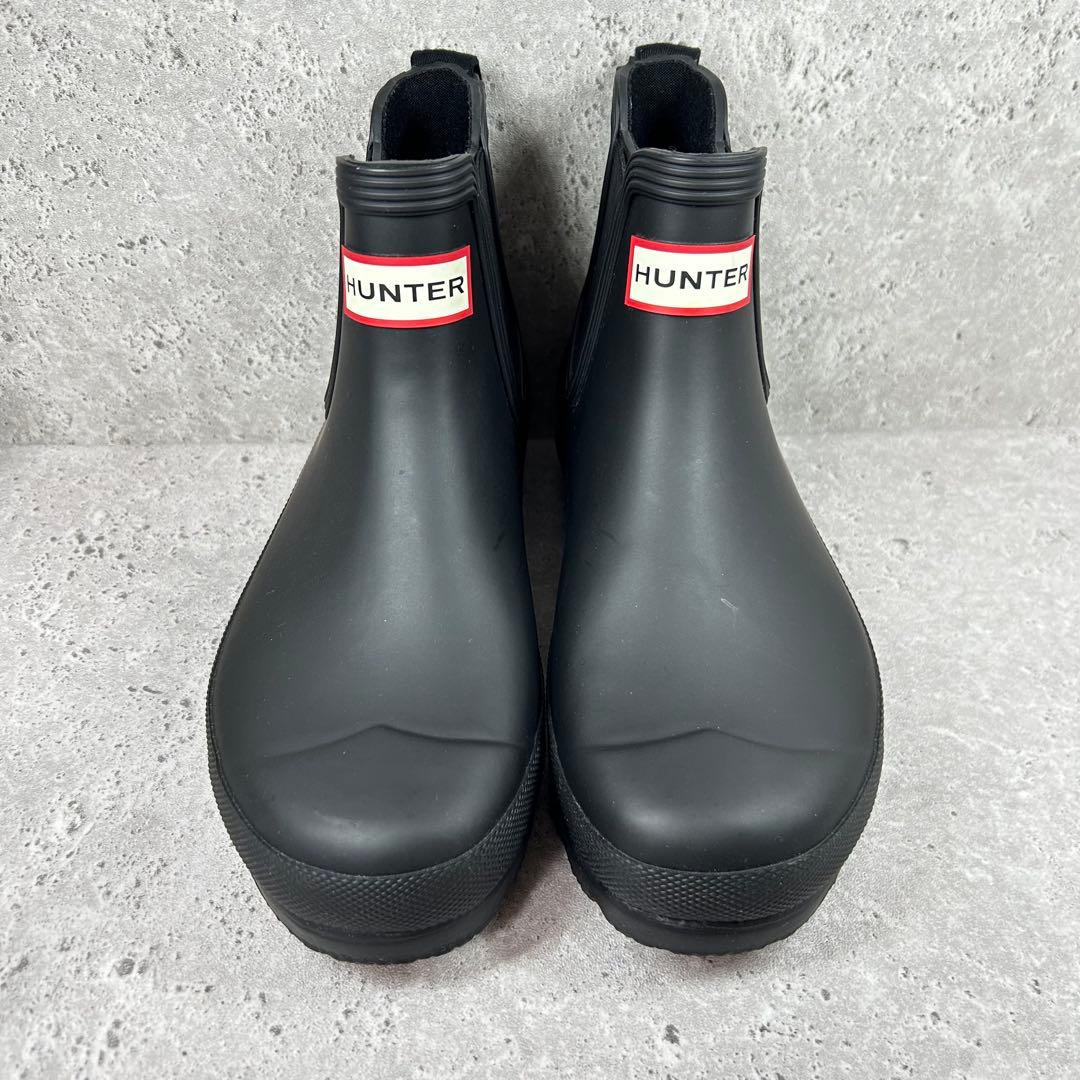 【極美品】HUNTER ハンター レインブーツ ショート丈 UK3 防水