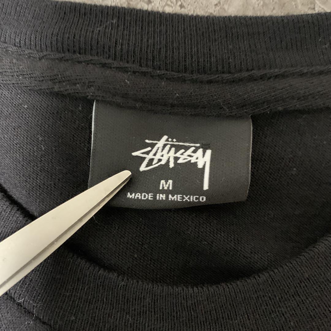 【人気/即完売】Stussy ステューシー 両面メッセージフォトプリントTシャツ