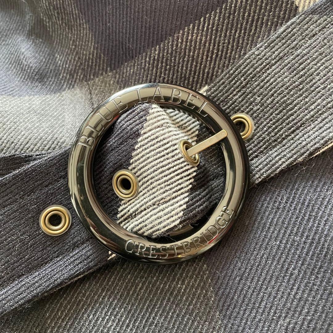 美品　BLUE LABEL CRESTBRIDGE チェック柄ジャンパースカート