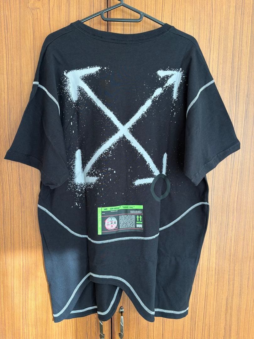 【NIKE】【OFF-WHITE】コラボ Tシャツ S ブラック