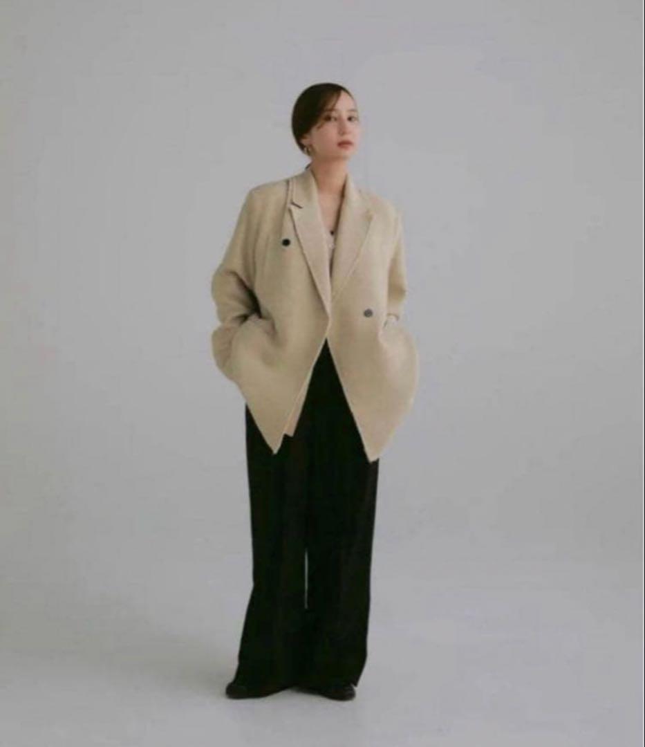 ジャケット・アウター louren / slab tweed classic jacket