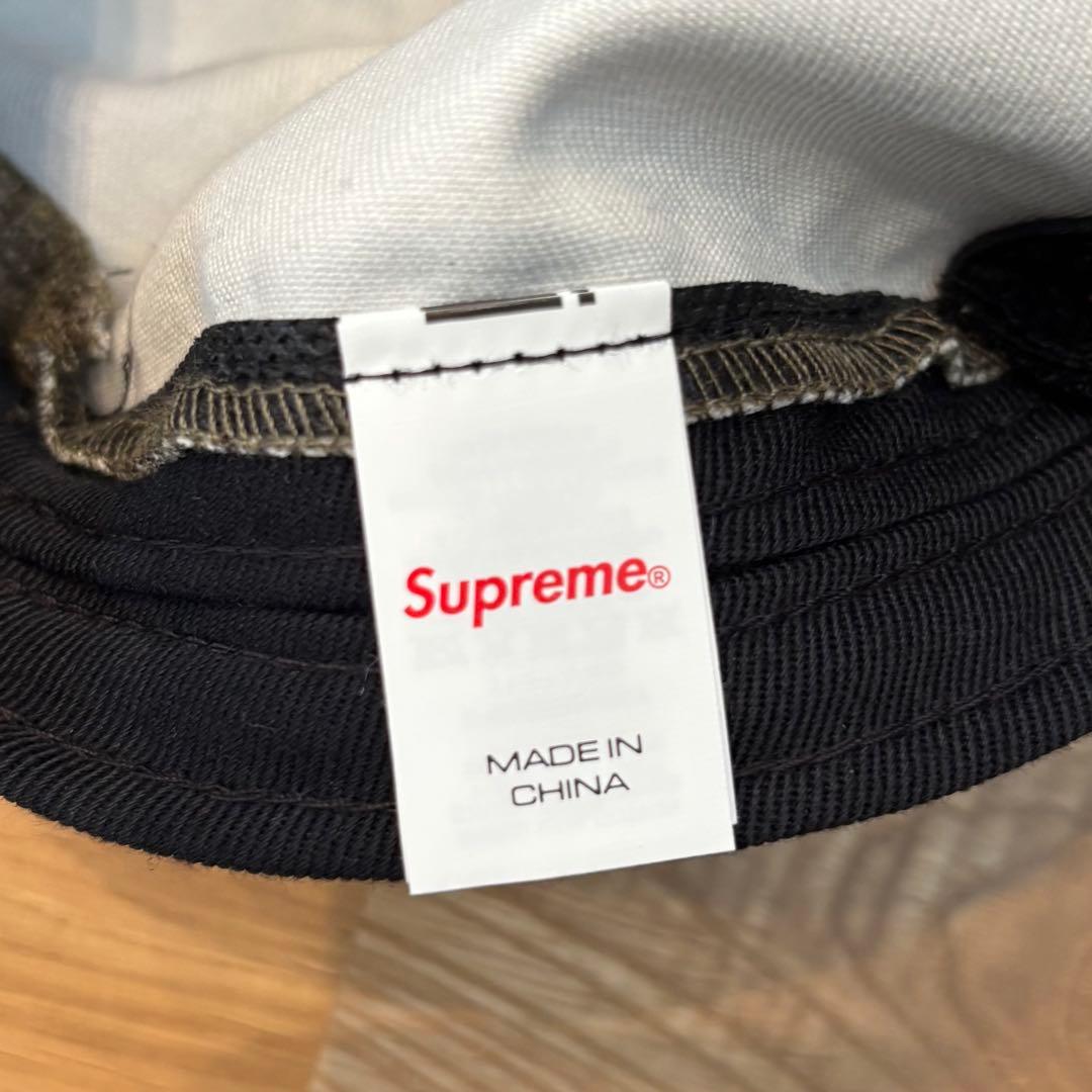 Supreme Washed Chino Twill Camp Cap カモ