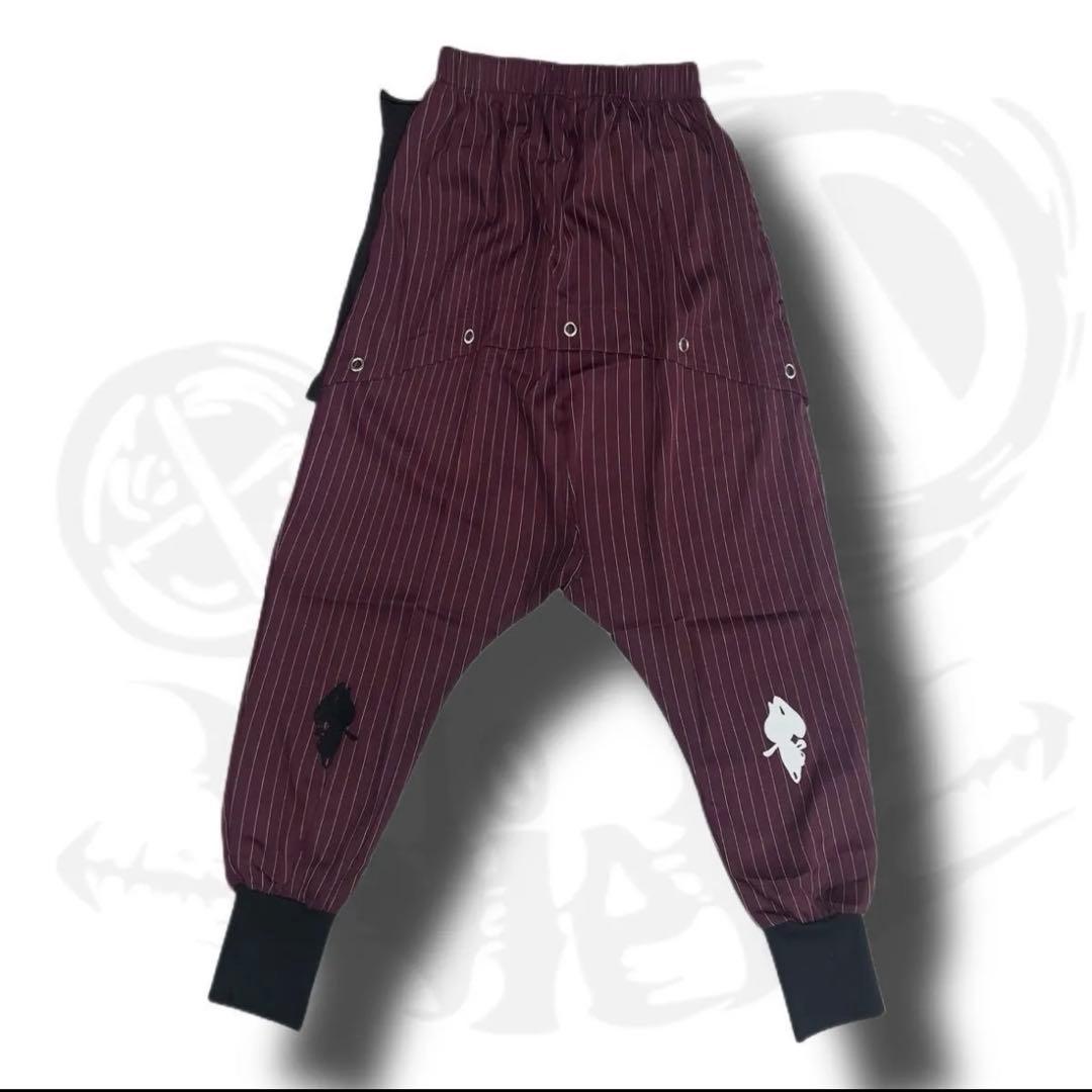 NieR 3POCKET STRIPE SARROUEL PANTS【フラップ付