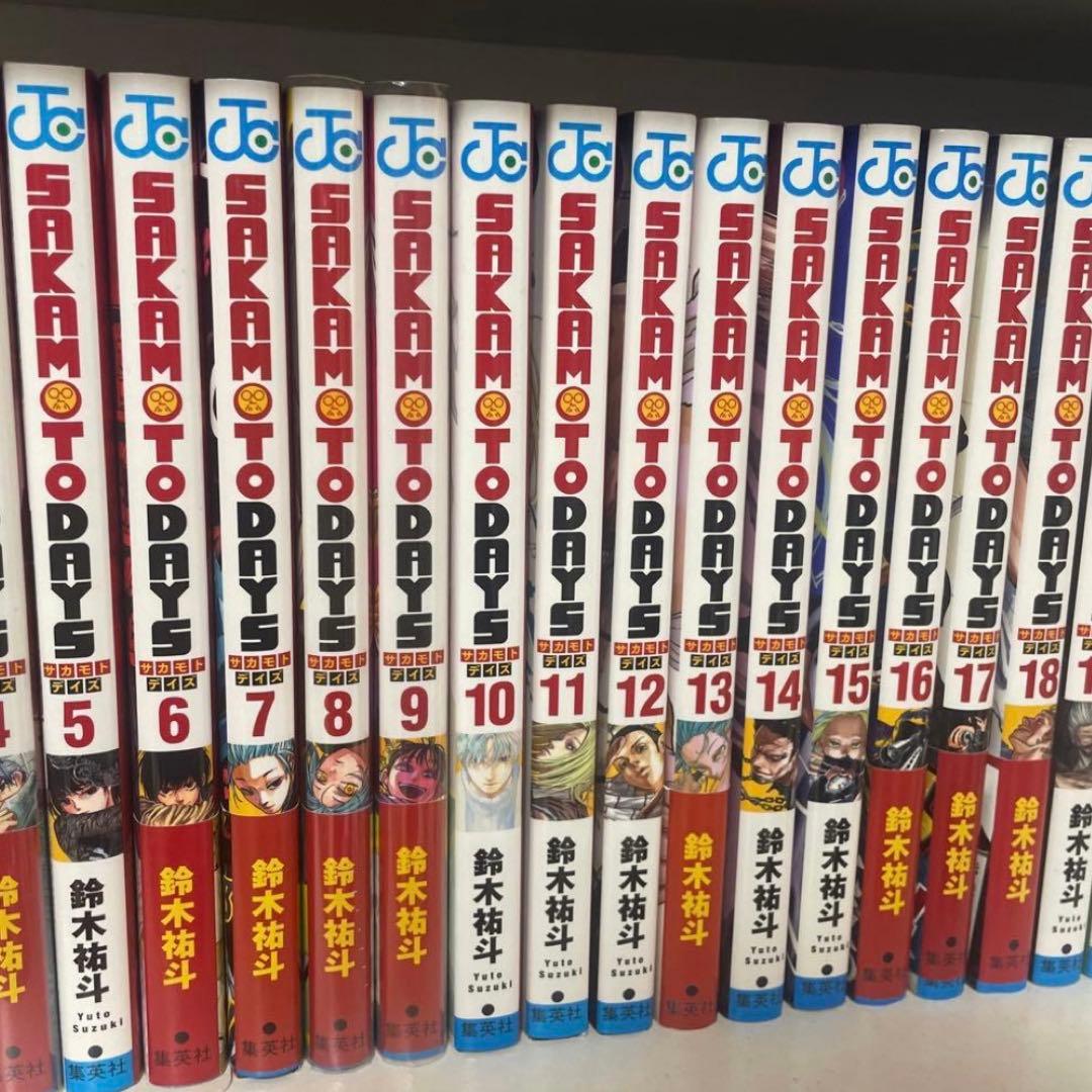 SAKAMOTO DAYS　サカデイ　漫画　全巻　25巻　アクスタ　朝倉シン