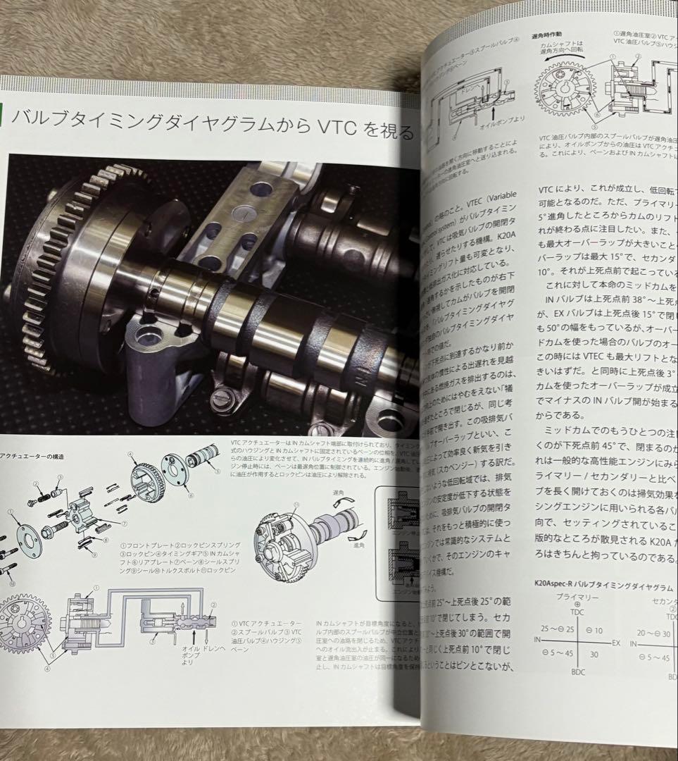 インテグラ タイプR V-TECエンジンメカニズムブック B18C/K20A編
