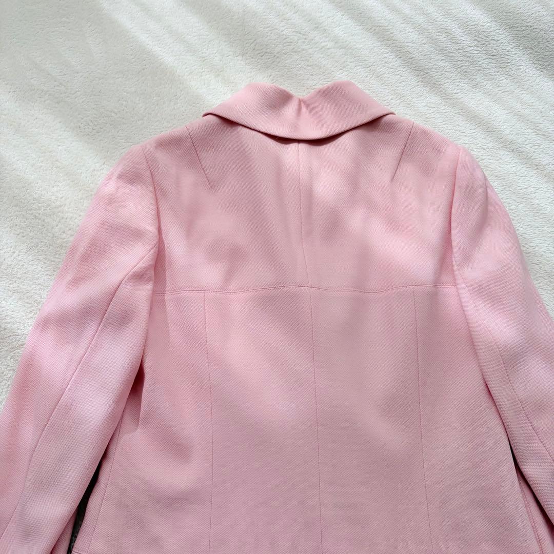 ❁ KOJI WATANABE STYLE ロングコート 桜色カメオボタン