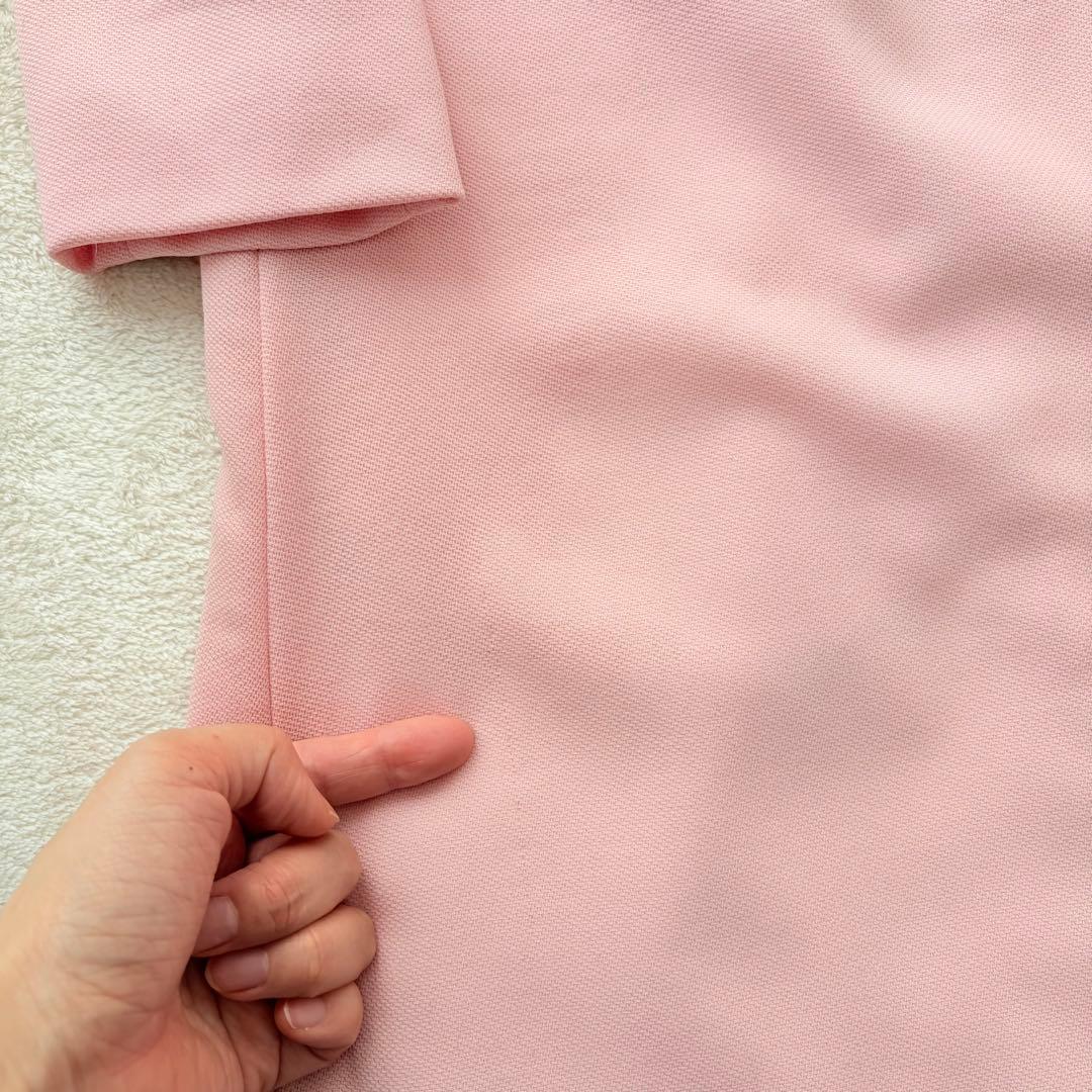 ❁ KOJI WATANABE STYLE ロングコート 桜色カメオボタン