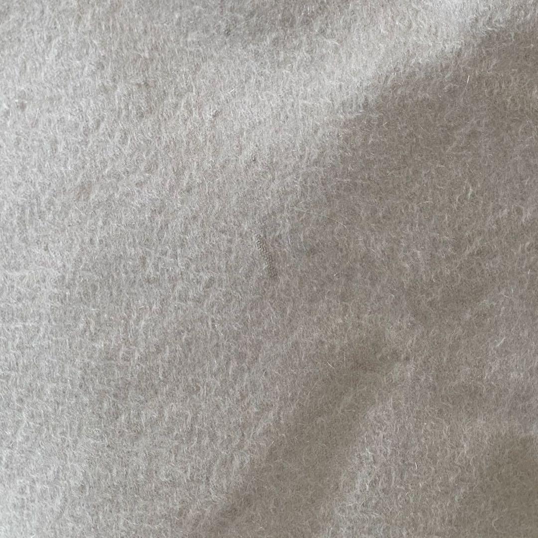 Loro Piana カシミヤマフラー ベージュ フリンジ付き