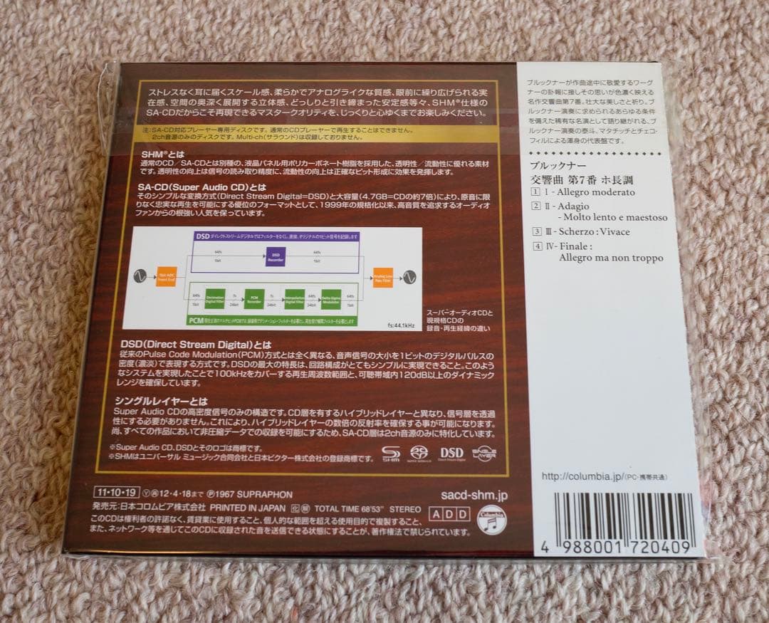 希少　SACDシングルレイヤー　マタチッチ　ブルックナー交響曲第7番