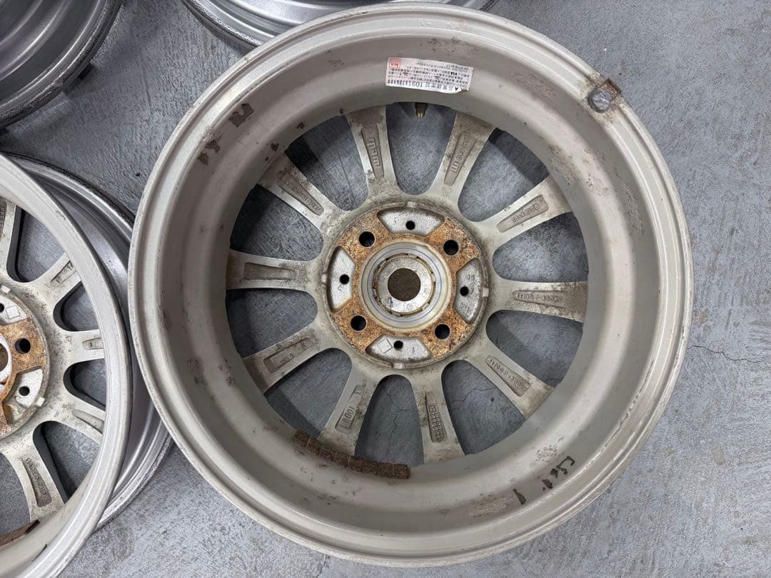 軽自動車アルミホイール 13インチ 13×4 4穴 中古4本