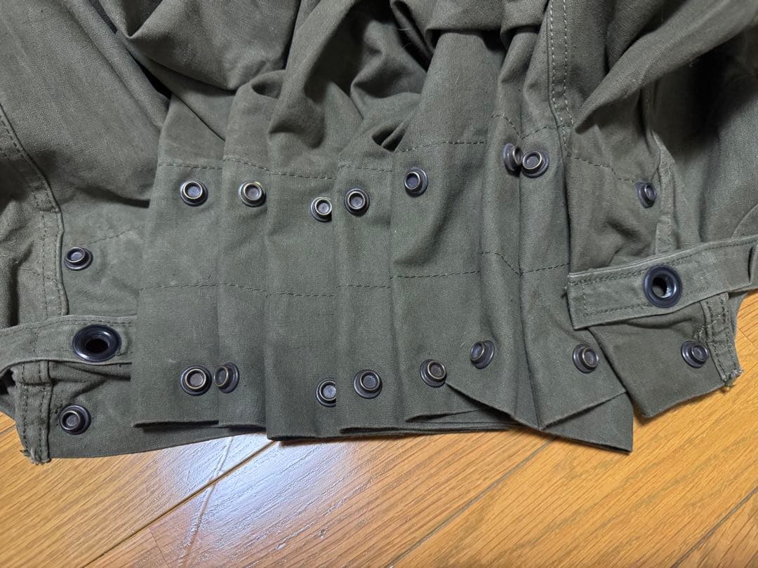 US軍実物 パップテント シェルターハーフ 1983年 ORC製 軍幕 1枚