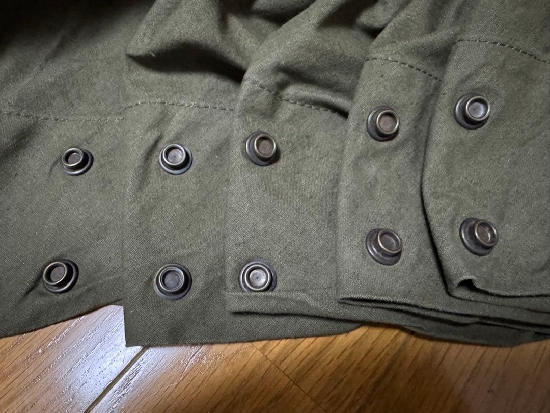 US軍実物 パップテント シェルターハーフ 1983年 ORC製 軍幕 1枚